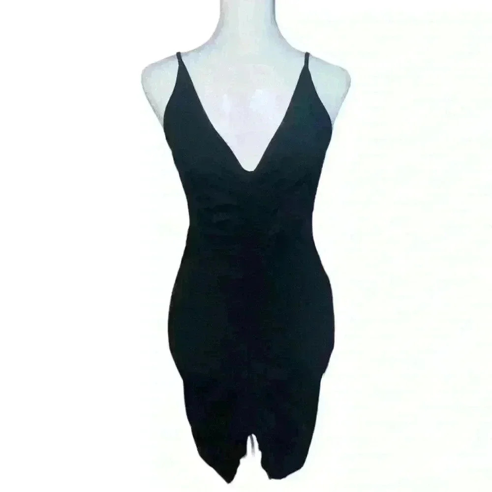 Fashion Nova Shanghai Ruched Dress - Picture 3 of 9